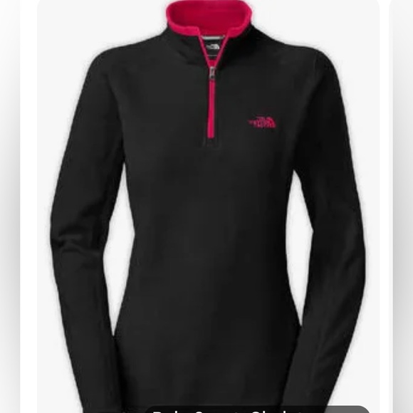 North Face Glacier- Womens 1/4 Zip Fleece - Picture 1 of 3